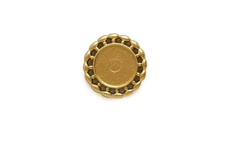 109 金色 項鍊 別針檯子