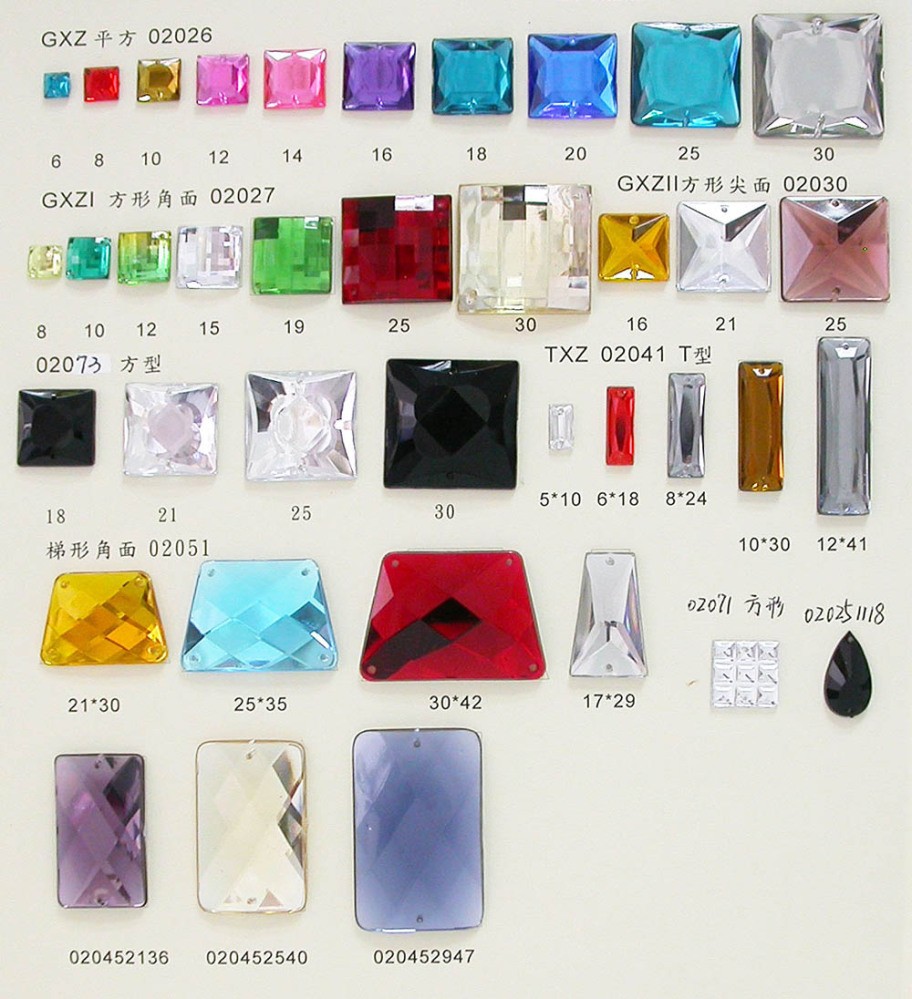 方形角 压克力饰品